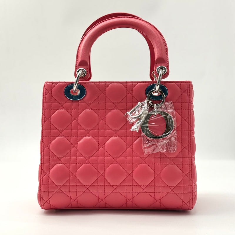 Christian Dior Lady Dior Bag Cannage Quilt Lambskin Medium