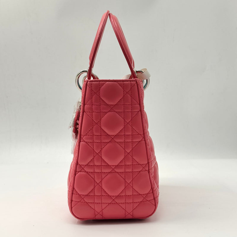 Christian Dior Lady Dior Bag Cannage Quilt Lambskin Medium