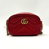 GUCCI Mini Marmont Matelasse Shoulder Bag