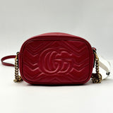 GUCCI Mini Marmont Matelasse Shoulder Bag