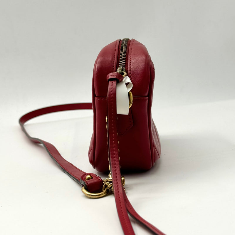 GUCCI Mini Marmont Matelasse Shoulder Bag