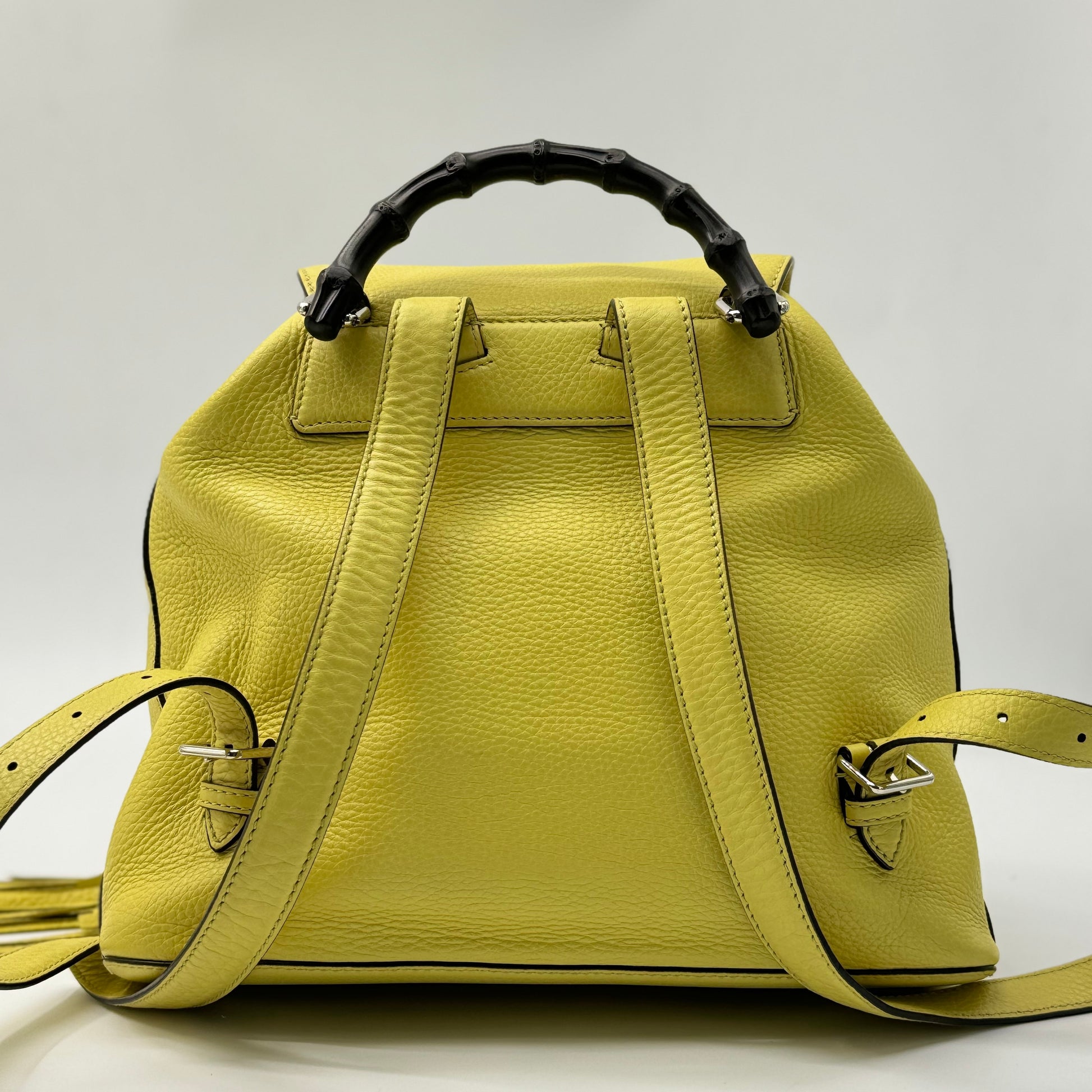 Gucci Bamboo Tassel Backpack Leather Medium