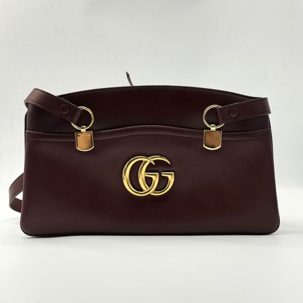 Gucci Arli Top Handle Bag Leather Large