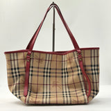 BURBERRY Haymarket Check Canterbury Tote Bag