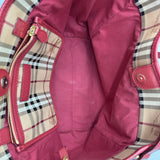 BURBERRY Haymarket Check Canterbury Tote Bag