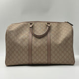 Gucci Carry On Convertible Duffle Bag GG Coated Canvas