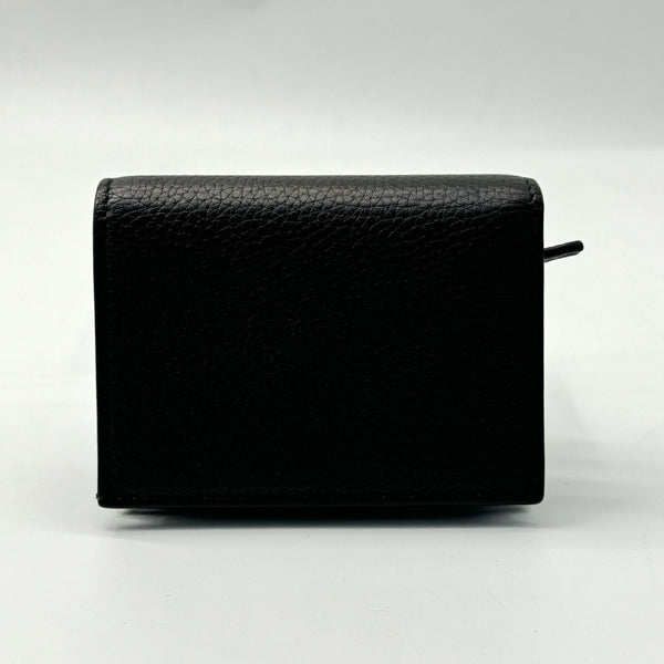 Gucci Black Pebbled Leather Blind For Love