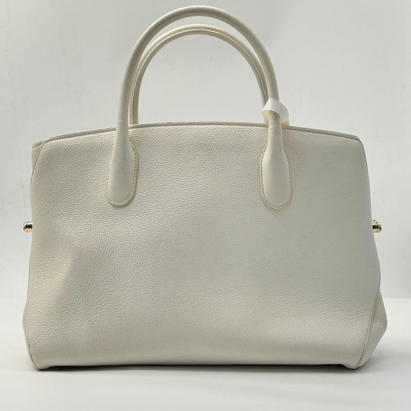 CHRISTIAN DIOR  Supple Grained Calfskin Large Open Bar Tote