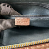 CELINE Denim Macadam Shoulder Bag