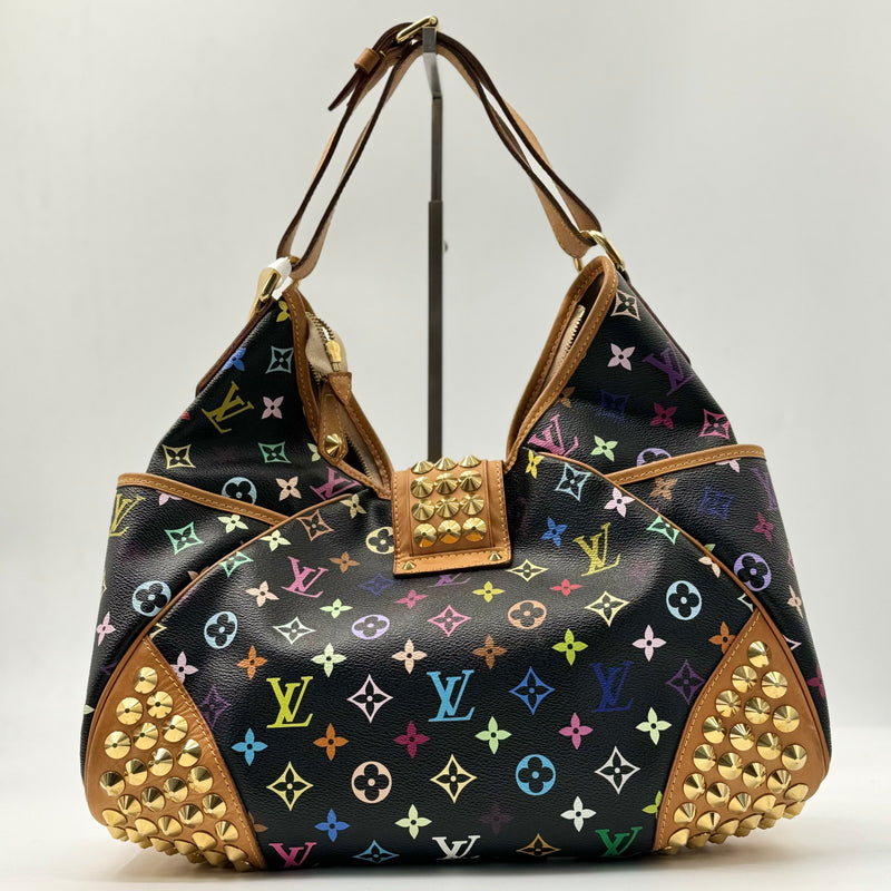 Louis Vuitton Chrissie Handbag Monogram Multicolor