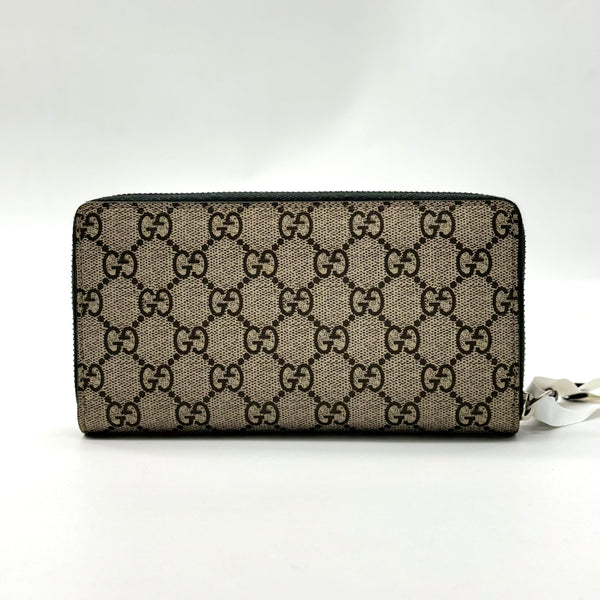 Gucci Zip Around Wallet Printed GG Coated Canvas