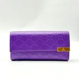 GUCCI Soft Microguccissima Dice Chain Wallet