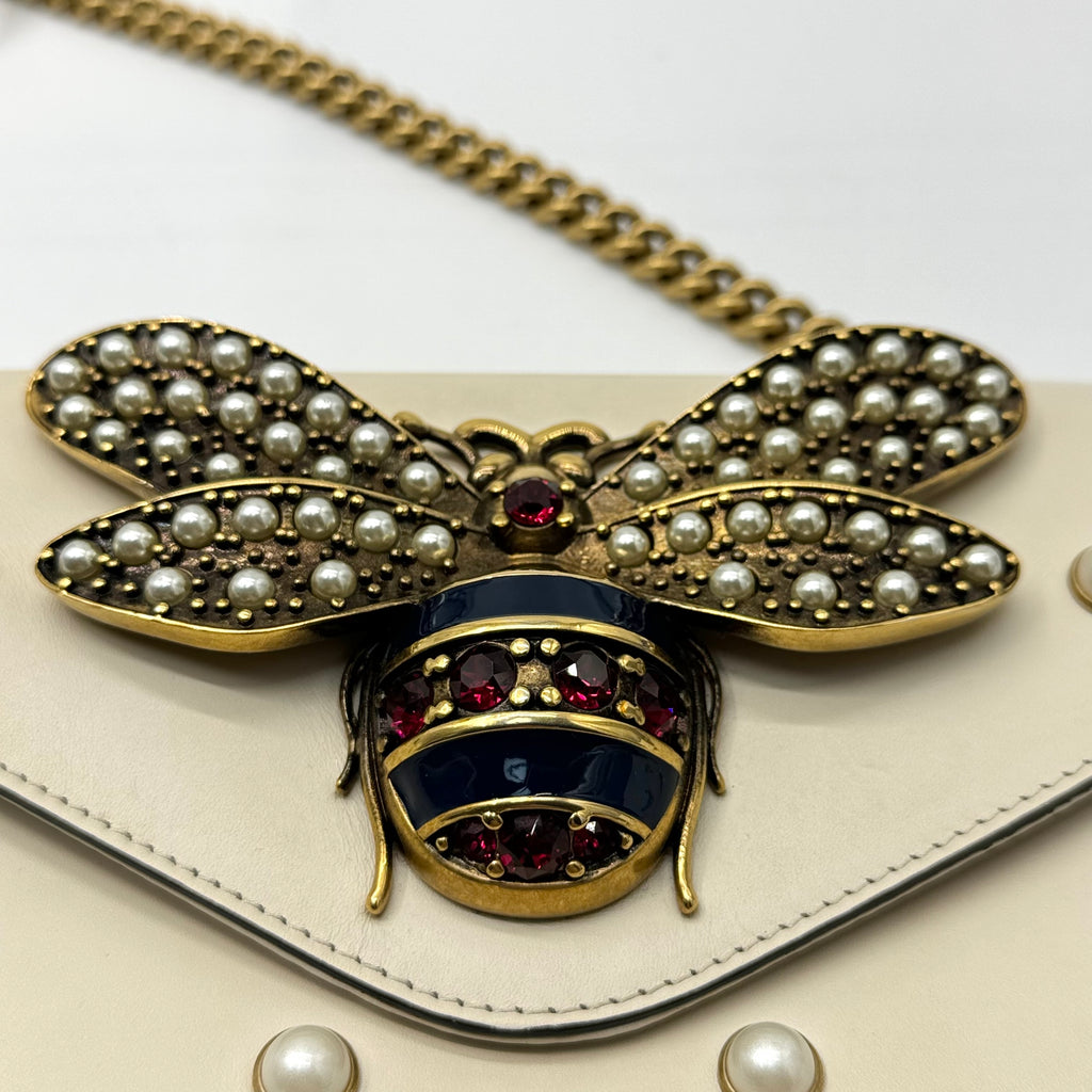 GUCCI Mini Queen Margaret Broadway Shoulder Bag