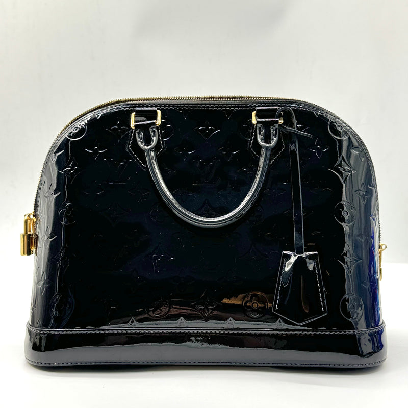 LOUIS VUITTON  Vernis Alma PM Black