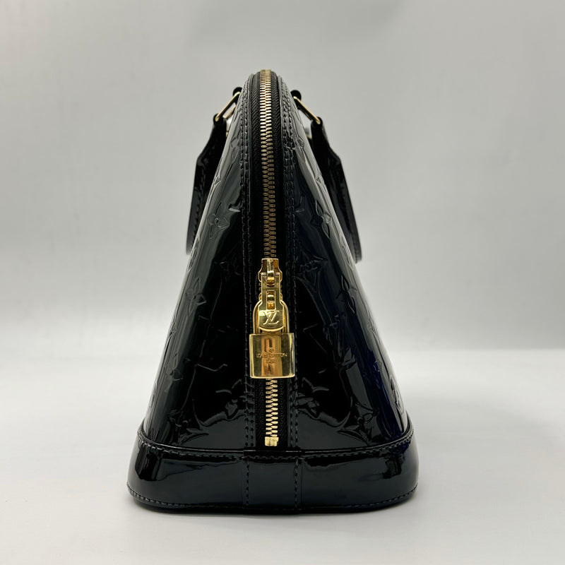 LOUIS VUITTON  Vernis Alma PM Black