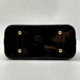 LOUIS VUITTON  Vernis Alma PM Black