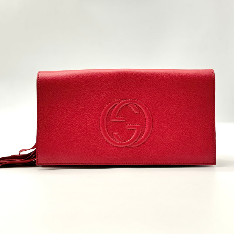 Medium Soho Clutch Leather