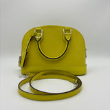 Alma Handbag Epi Leather BB Lime