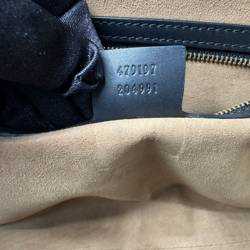 GUCCI GG Supreme Padlock Medium Shoulder Bag