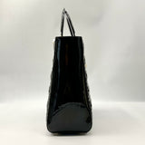 Christian Dior Lady Dior Patent Leather Handbag