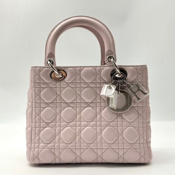 Christian Dior Lady Dior Bag Cannage Quilt Lambskin Medium