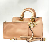 Bullcalf Medium Diorissimo Tote Rose Poudre