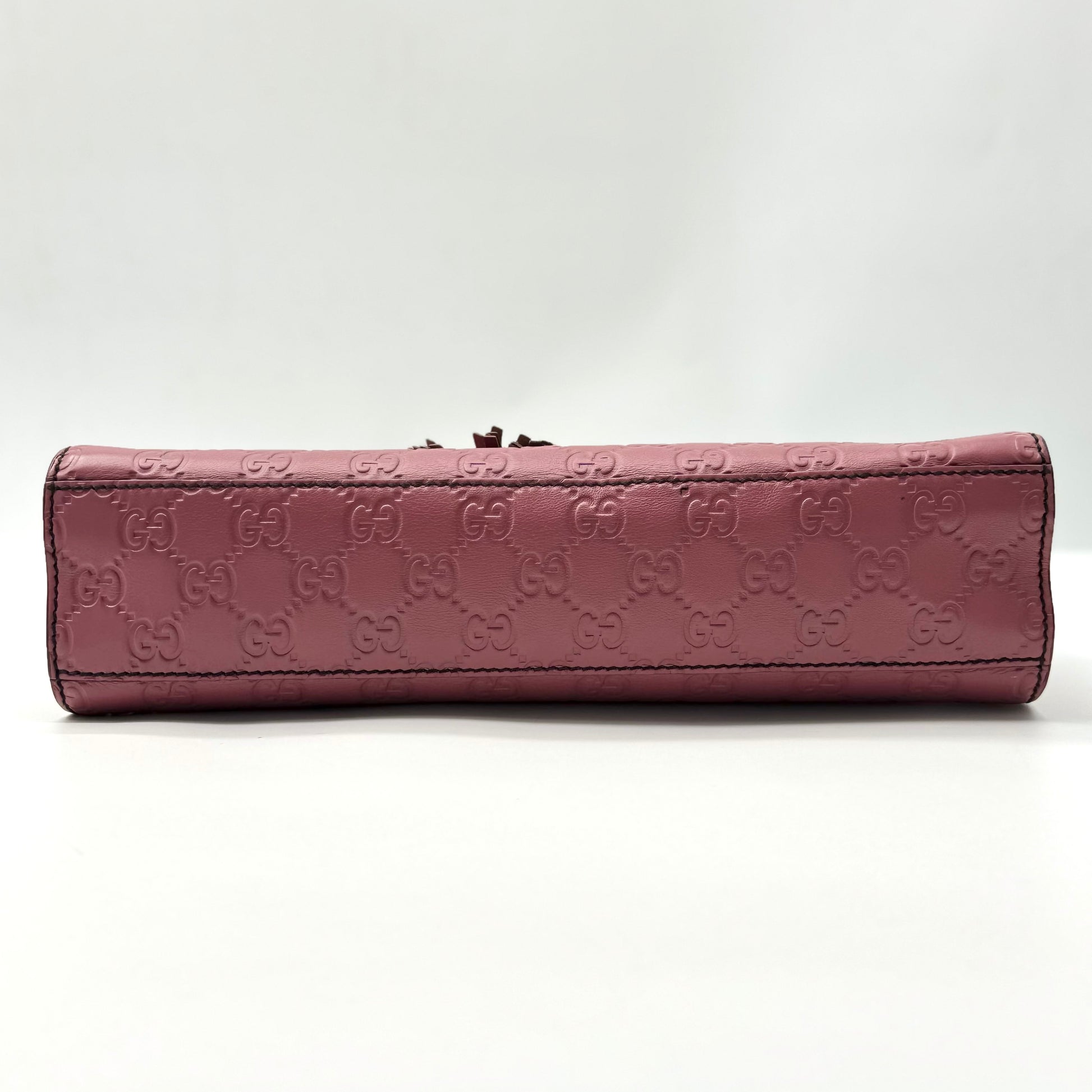 GUCCI  Guccissima Medium Emily Chain Shoulder Bag Peonia Flower