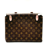 Louis Vuitton Marignan Handbag Monogram Canvas with Leather