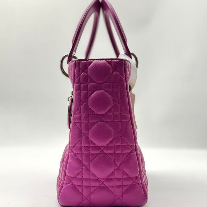 Christian Dior Lady Dior Bag Cannage Quilt Lambskin Medium