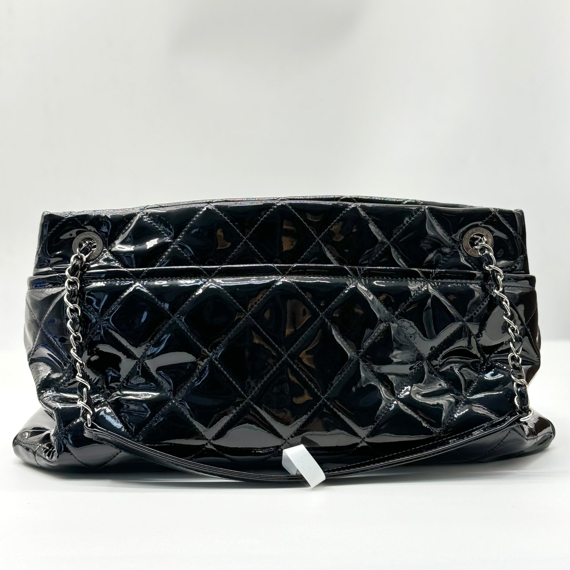Chanel Timeless CC Soft Tote Quilted Patent Large