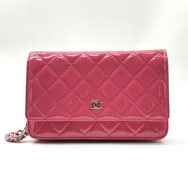 CC Wallet on Chain Quilted Patent