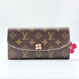 LOUIS VUITTON  Monogram Bloom Flower Emilie Wallet