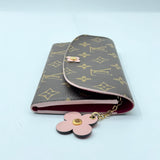 LOUIS VUITTON  Monogram Bloom Flower Emilie Wallet