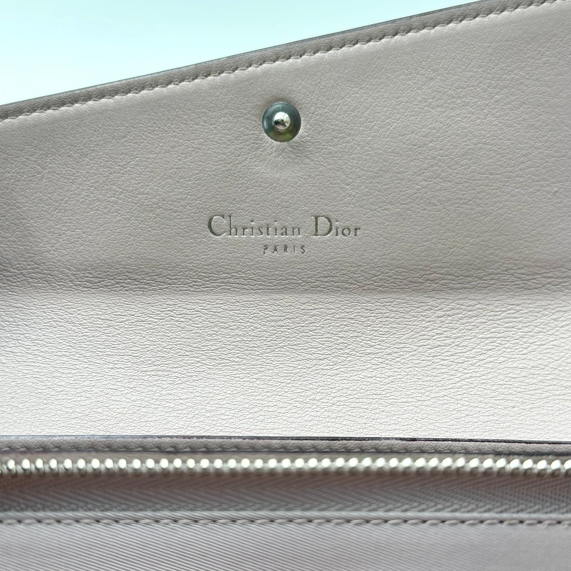 Smooth Calfskin Diorissimo Long Wallet