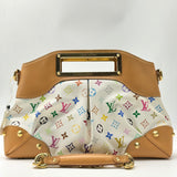 LOUIS VUITTON  Monogram Multicolor Judy MM White