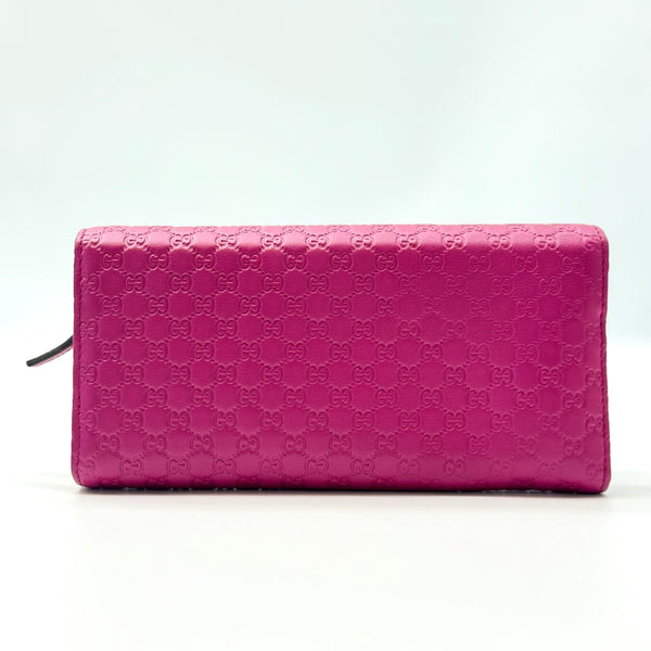 GUCCI  Soft Microguccissima Dice Chain Wallet Bright Bouganville