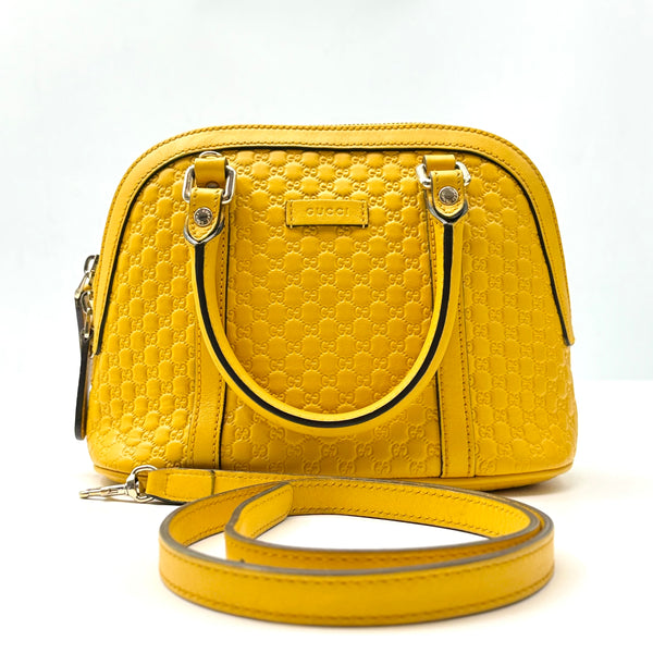 Convertible Dome Satchel Microguccissima