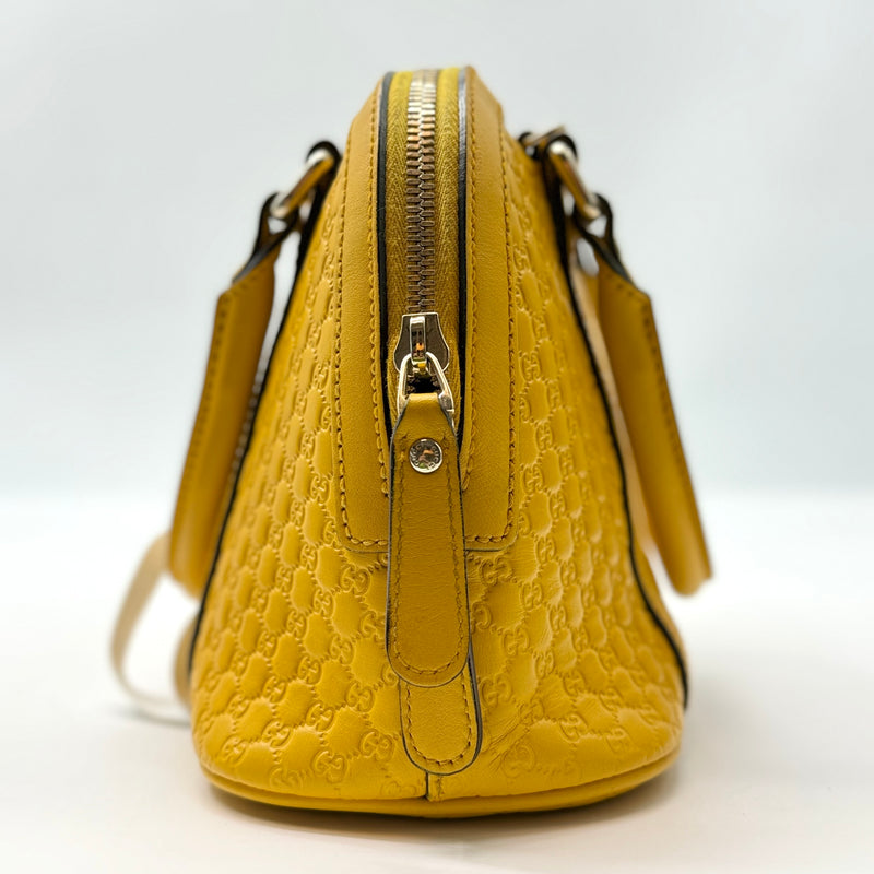 Convertible Dome Satchel Microguccissima