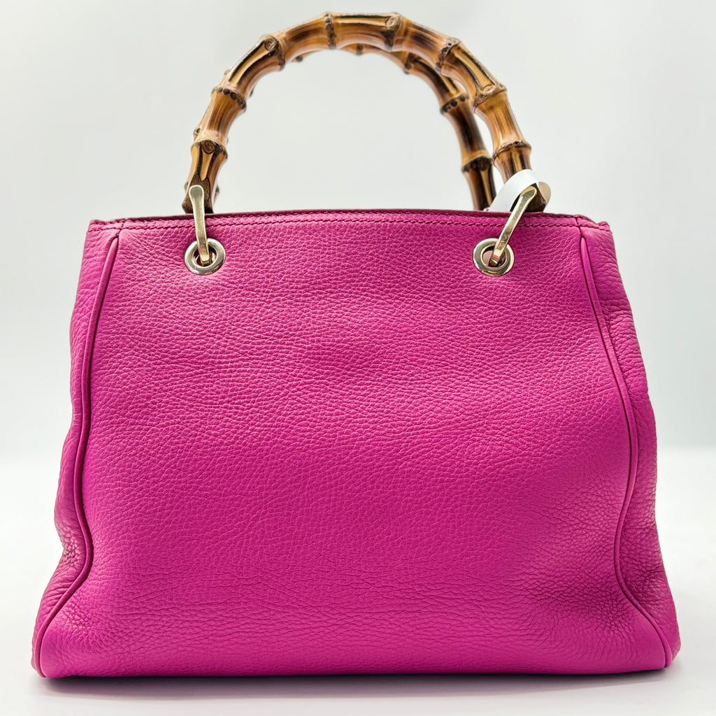 Gucci Bamboo Shopper Tote Leather Small