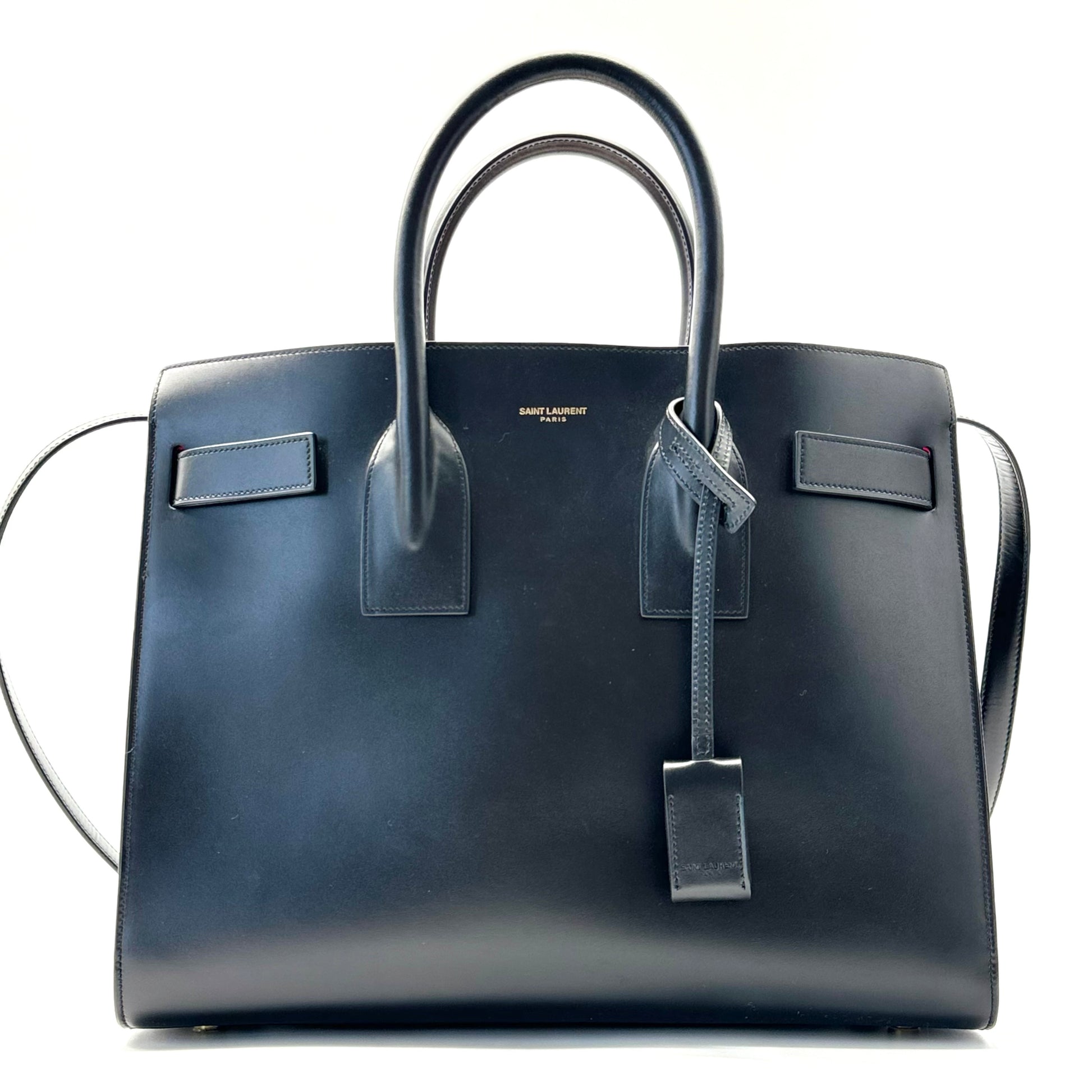 Yves Saint Laurent Sac De Jour Nano Tote Bag in Black