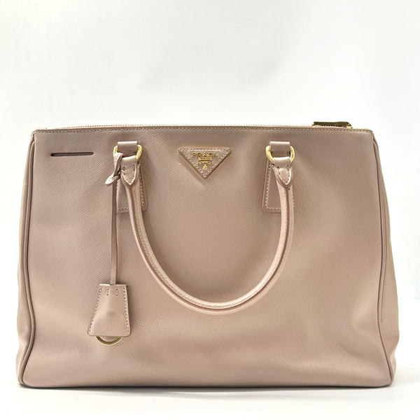 Saffiano Lux Galleria Double Zip Tote