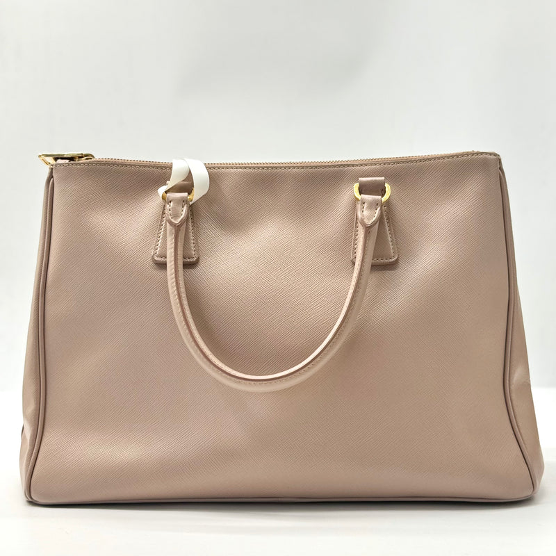 Saffiano Lux Galleria Double Zip Tote