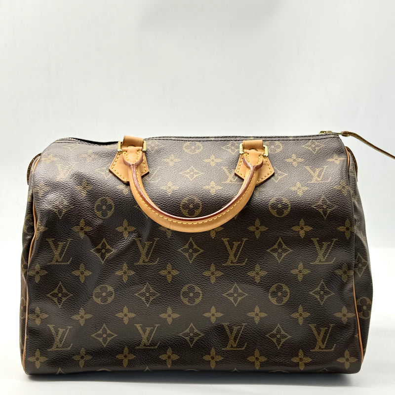 Louis Vuitton Speedy Handbag Monogram Canvas 30