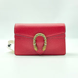 Gucci Dionysus Chain Wallet Leather with Embellished Detail Small