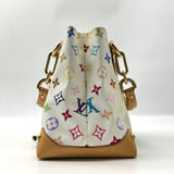 LOUIS VUITTON Takashi Murakami X LV White Monogram Multicolore Audra