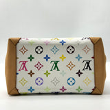 LOUIS VUITTON Takashi Murakami X LV White Monogram Multicolore Audra