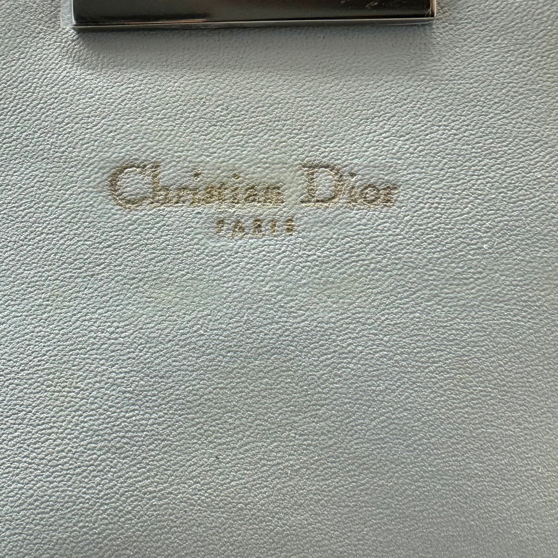 CHRISTIAN DIOR  Lambskin Cannage Miss Dior Promenade Pouch Pink Red