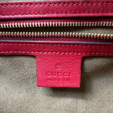 Gucci Padlock Shoulder Bag GG Coated Canvas and Leather Medium