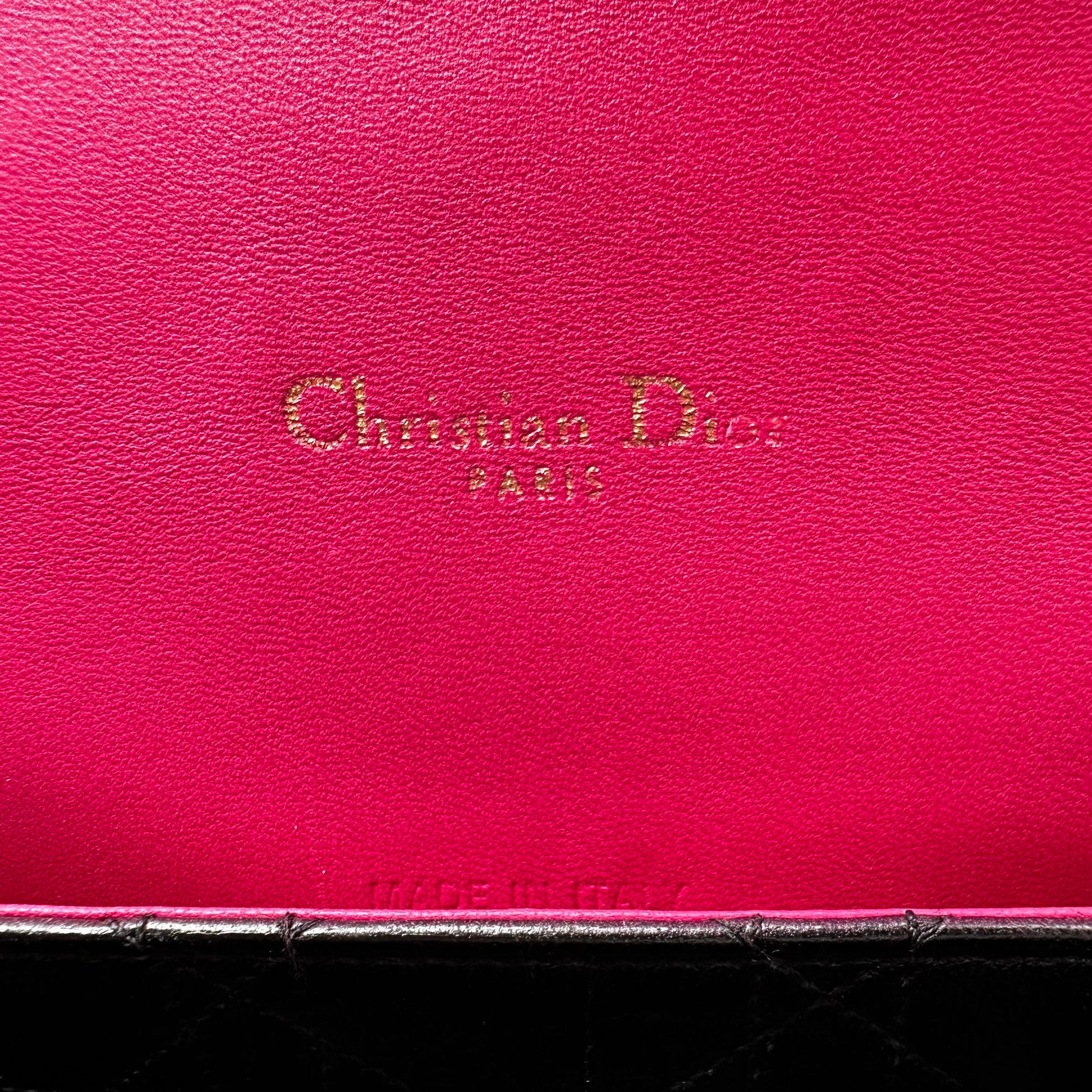 Miss Dior Flap Bag Cannage Quilt Lambskin Medium