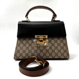 Gucci Padlock Top Handle Bag Leather Medium